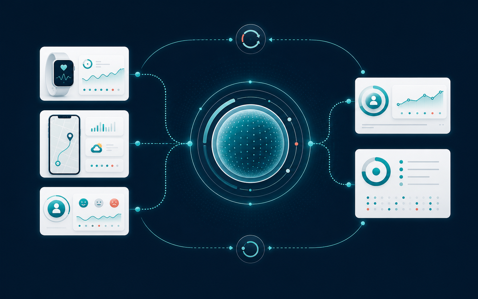 Multimodal digital twin architecture connecting patient signals and clinical insight